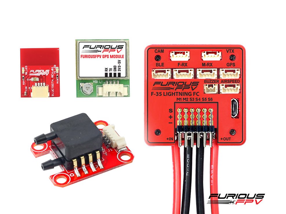FuriousFPV F-35 Lightning Flight controller Full Options (Horizontal) - Thumbnail 1