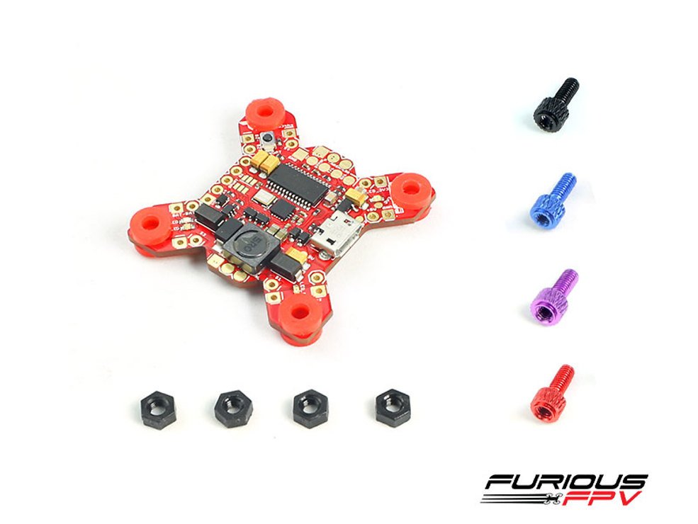 Furious FPV FORTINI F4 32Khz Flight Controller mit OSD REV 2 - Thumbnail 3