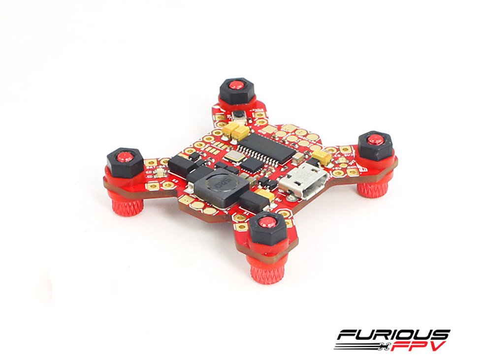 Furious FPV FORTINI F4 32Khz Flight Controller mit OSD REV 2 - Thumbnail 1