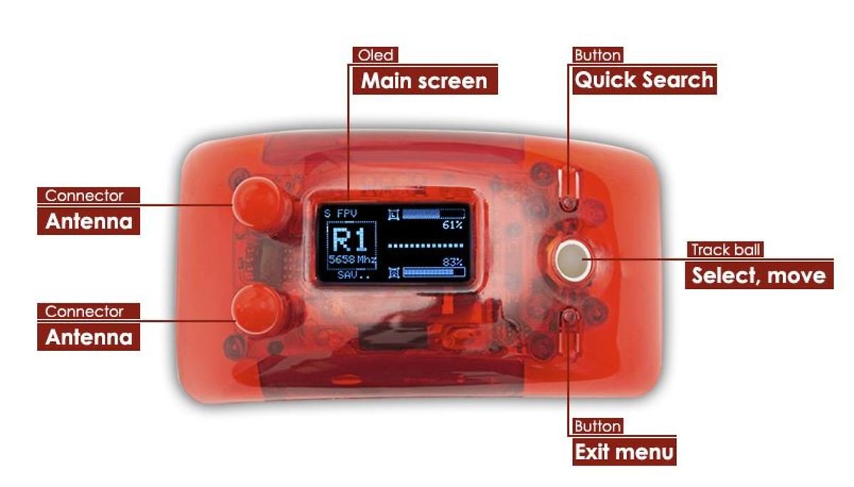 FuriousFPV True-D X Diversity Receiver System - FPV Empfänger Fatshark Dominator - Thumbnail 7