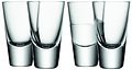 LSA Vodkaglas Bar Set of 4 clear 100ml - Thumbnail 1