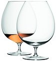 LSA Cognac Swivel Bar Set of 2 clear 900ml - Thumbnail 1