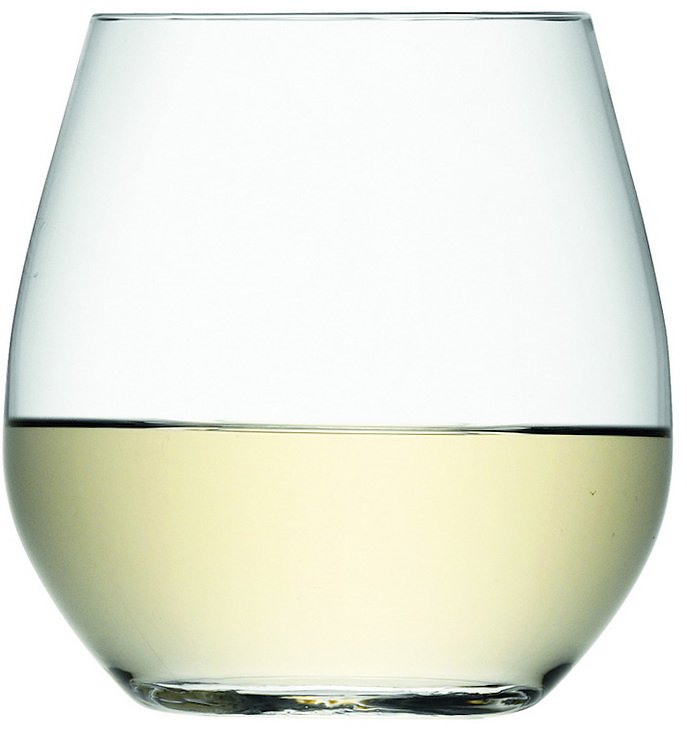 LSA Weinglas Wine ohne Stiel 370ml klar 4er Set - Thumbnail 4