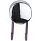 Galzone towel hook round chrome/green