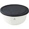 Galzone porcelain storage box with silicone lid black 18cm
