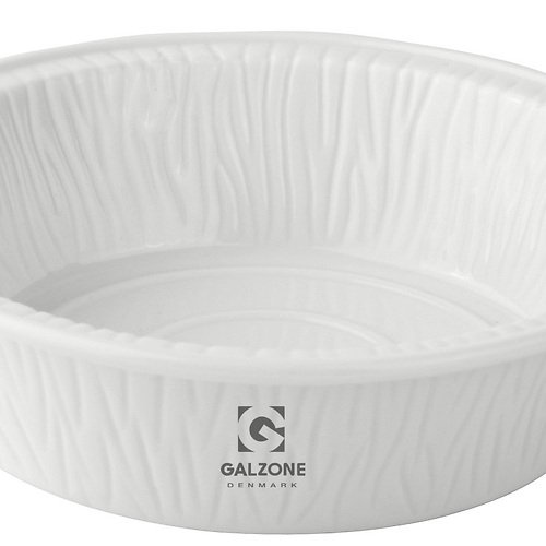Galzone serving bowl round 17,5 cm porcelain white