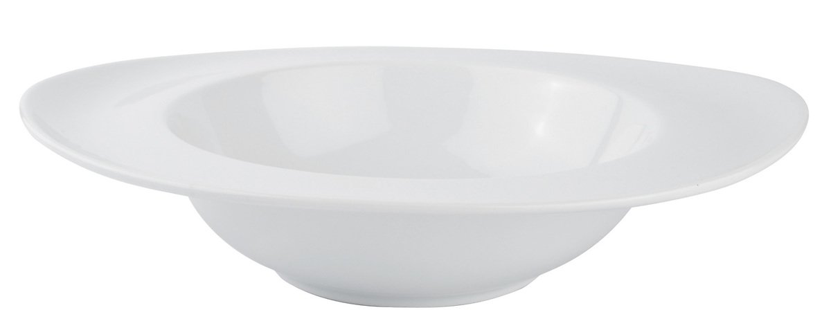Galzone porcelain bowl white 30 x 25 cm - Pic 1