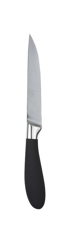 Galzone Messer Edelstahl mit gummiertem Griff 24cm - Pic 1