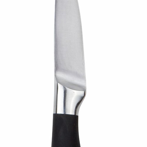 Couteau à éplucher Galzone en acier inoxydable avec manche caoutchouté 20cm