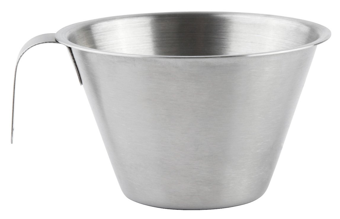 Galzone measuring cup steel 8cm - Pic 1