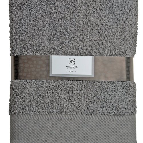 Galzone towel cotton 70x140cm 400g grey