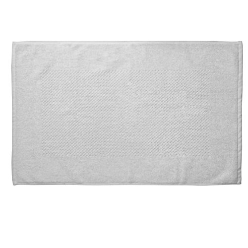 Tappetino da bagno in cotone Galzone 80x50cm 750g bianco