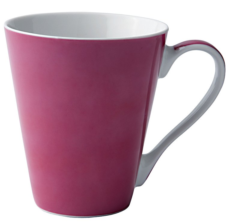 Galzone Kaffeebecher Porzellan pink 300 ml - Pic 1