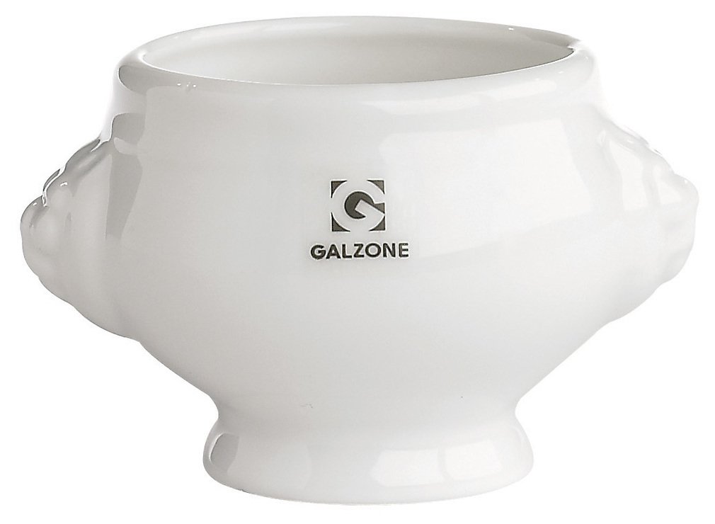 Galzone Suppenschale Porzellan weiß 500ml - Pic 1