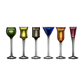 Set de 6 pahare de lichior Lyngby Glass – colorate și suflate manual - Thumbnail 2