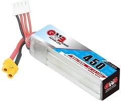 Gaoneng GNB Batterie LiPo 450mAh 3S 11.1V 80C XT30 Long Type