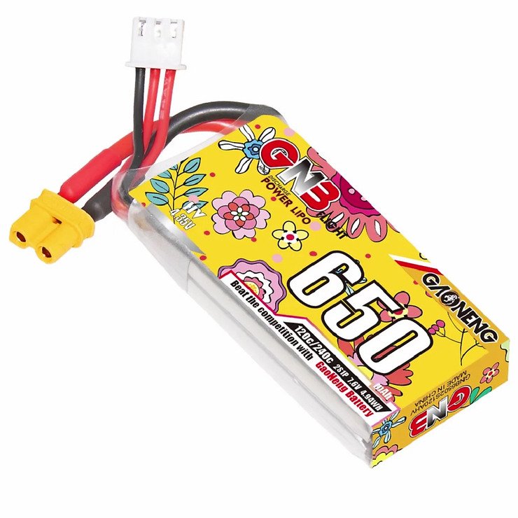 Gaoneng GNB LiPo battery LiHV 2S 650mAh 7.6V 120C XT30  - Thumbnail 2