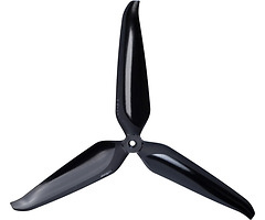 Gemfan 10.1X5.5-3 10.1 Zoll 3-Blatt Propeller Schwarz (1CW+1CCW)