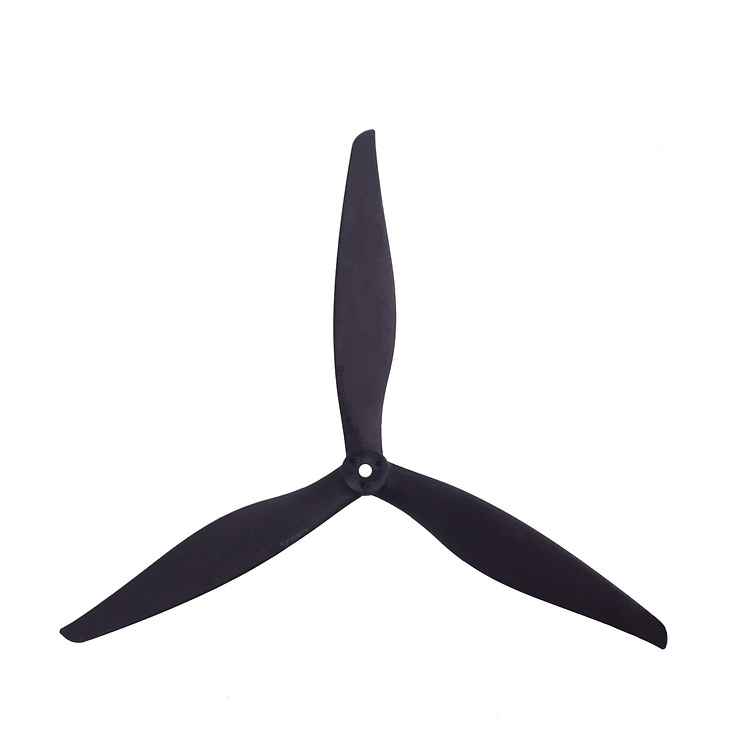 Gemfan 1070-3 10 Zoll 3-Blatt Propeller Schwarz (1CW+1CCW) - Thumbnail 1