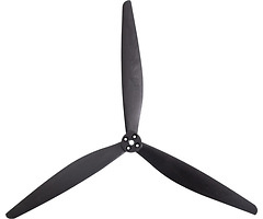 Gemfan 1308-3 13 Zoll 3-Blatt Propeller Schwarz (1CW+1CCW)