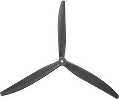 Gemfan 1312-3 13 Zoll 3-Blatt Propeller Schwarz (1CW+1CCW)