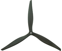 Gemfan 1410-3 14 Zoll 3-Blatt Propeller Schwarz (1CW+1CCW)