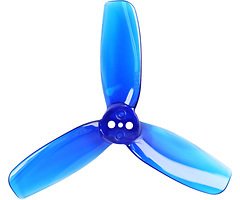 Gemfan 2828-3 2.8 Zoll 3-Blatt Propeller Blau (2CW-2CCW)