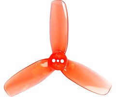 Gemfan 2828-3 2.8 Zoll 3-Blatt Propeller Rot (2CW-2CCW)
