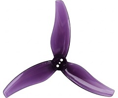 Gemfan Hurricane 3630-3 3.6 Zoll 3-Blatt Propeller Clear Purple (2CW+2CCW)