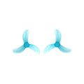 Gemfan 1608-3 40mm 3-Blatt Propeller Clear Blue (4CW+4CCW) - Thumbnail 1