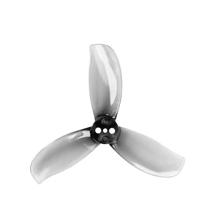 Hélice Gemfan D2.5-3 2.5 pouces 3 pales Clear Grey (2CW+2CCW) - Pic 1