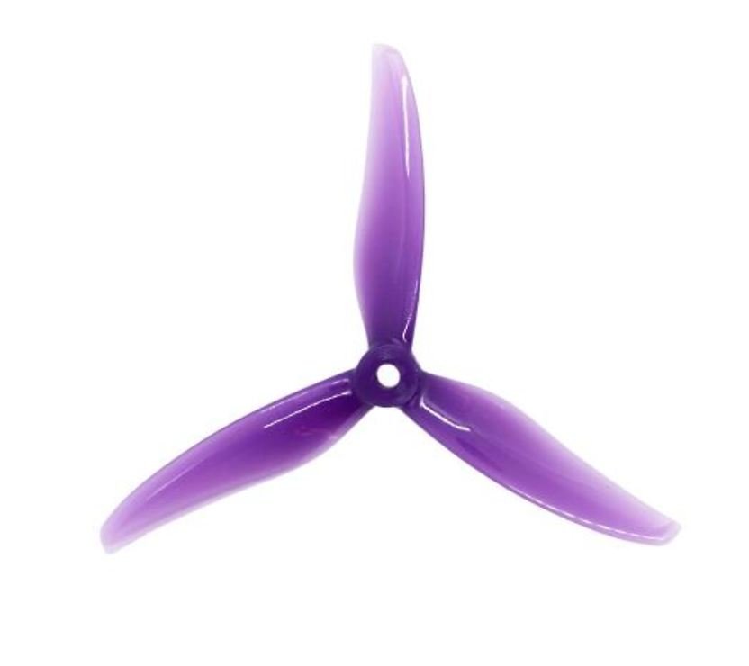 Gemfan Freestyle 5226 Durable Propeller 3-Blade Purple 5.2 Inch - Pic 1