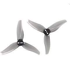 Gemfan Hurricane 2520-3 2.5 pouces 3-pales Hélice Clear Gray (2CW+2CCW)