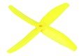 Gemfan 5040 5x4 Master Series 4-Blade Propeller - Yellow (2xCW, 2xCCW) - Thumbnail 3