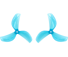 Gemfan 45mm-3 3-Blatt Propeller 1,5mm Clear Blue (4CW+4CCW)
