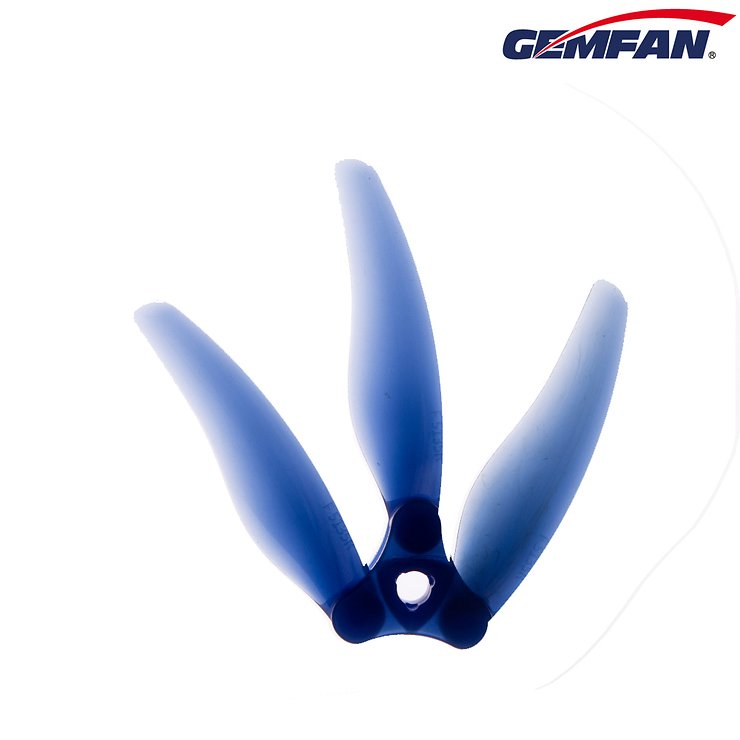 Gemfan Floppy Proppy 5135 Foldable FPV Propeller Blue 5 Inch - Thumbnail 1