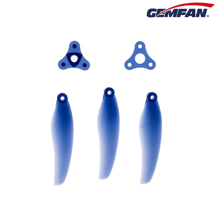 Gemfan Floppy Proppy F6030 F6030 Elica FPV pieghevole Blu 6 pollici - Thumbnail 3