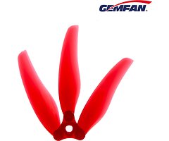 Gemfan Floppy Proppy F6030 faltbarer FPV Propeller Rot 6 Zoll