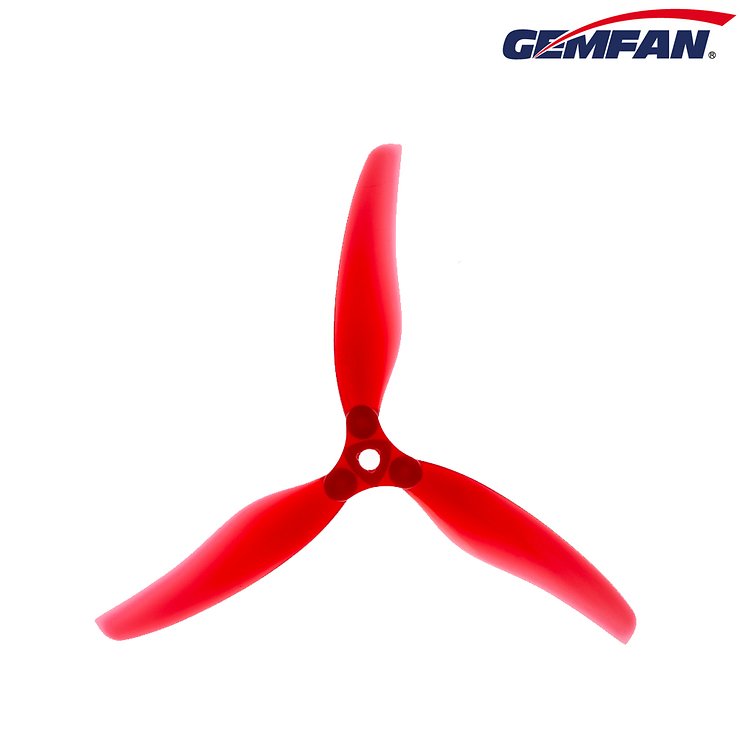 Gemfan Floppy Proppy F6030 faltbarer FPV Propeller Rot 6 Zoll - Thumbnail 4