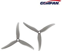 Gemfan 5130 Ultralight 3 blade propeller clear gray