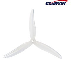 Gemfan 5130 Ultralight 3 blade propeller milk white