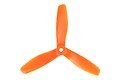 Gemfan 5045 5x4,5 Glasfaser Nylon 3-Blatt-Propeller Bullnose - Orange (2xCW, 2xCCW) - Thumbnail 1