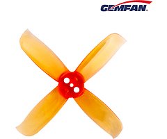 Gemfan 2036 HULKIE 4 Blatt Propeller 3 Loch 4xCW 4xCCW Transparent Orange