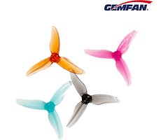 Gemfan 2512 3 blade propeller Clear Grey 2.5 inch