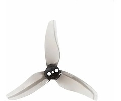 Gemfan 2512 3-lapainen potkuri Kirkas harmaa 2,5 tuumaa