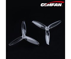 Gemfan 5042 5x4.2 WinDancer 3 Blade Propeller Clear 2xCW 2xCCW 5 pollici