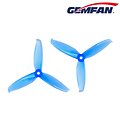 Gemfan 5042 5x4.2 WinDancer 3 blade propeller blue 2xCW 2xCCW 5 inch - Thumbnail 3