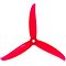 Gemfan Vannystyle 5136-3 Propeller 3-Blatt Durable 5,15 Zoll Translucent Red