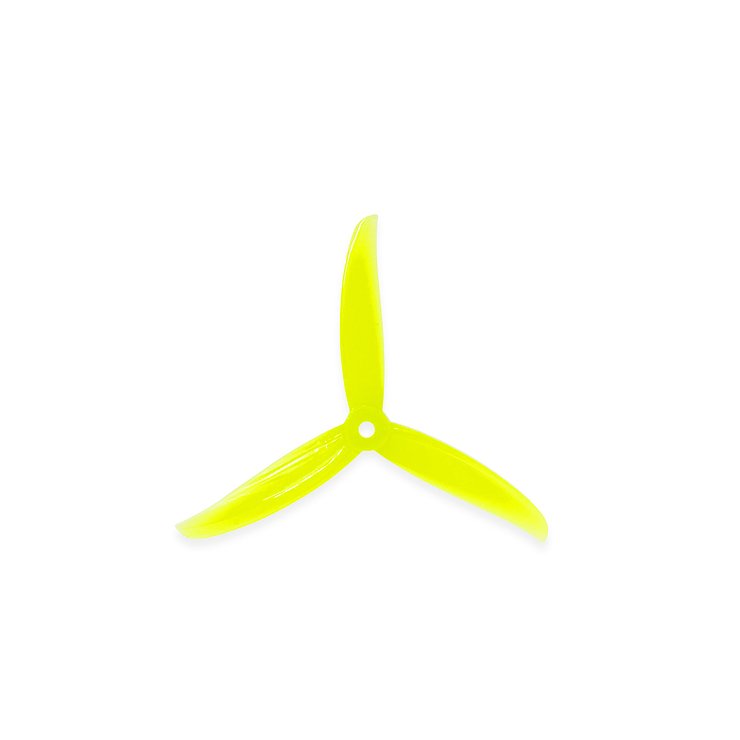 Gemfan Vannystyle 5136-3 Propeller 3-Blatt Durable 5,15 Zoll Neon Yellow - Pic 1