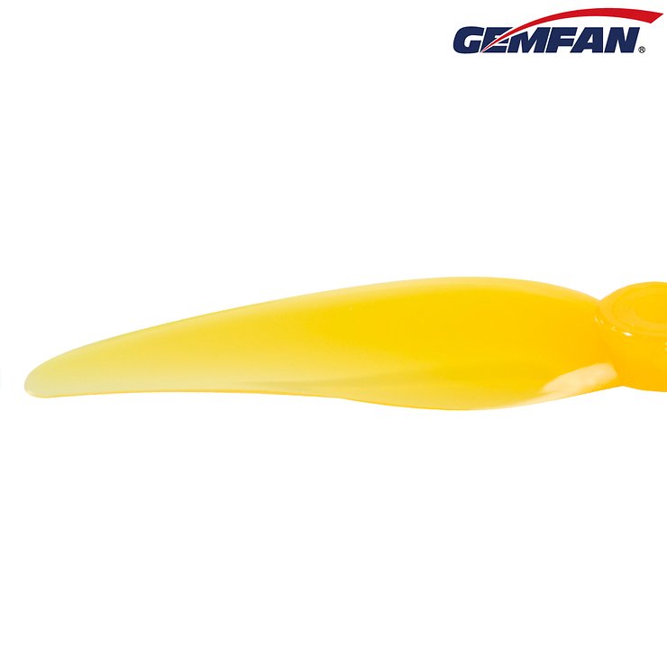Gemfan Hurricane 51477 FPV Propeller Yellow 5 Inch - Thumbnail 5